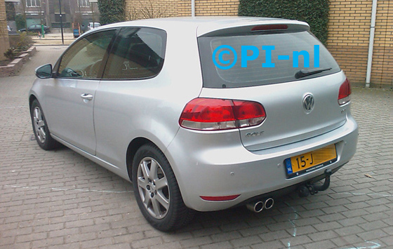 Volkswagen Golf (6) uit 2009. De display (set A 2011) werd verstopt.