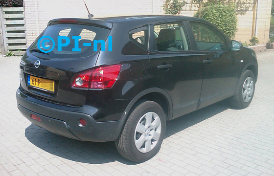 Nissan Qashqai uit 2008. De display (set A 2011) werd verstopt.