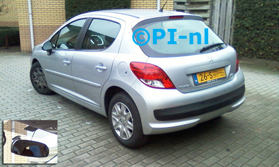 Peugeot 207 (nieuw) uit 2011. De display is van set C (2011), het 'spiegelmodel'.