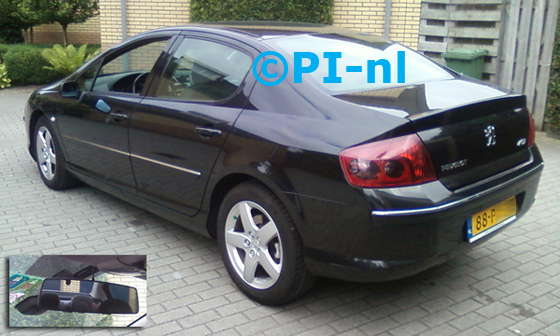 Peugeot 407 uit 2005. De display (set C 2013) is het spiegelmodel.