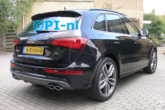 Parkeersensoren ingebouwd door PI-nl in een Audi SQ5 TDI (nieuw) met canbus-systeem uit 2014. De display (set A 2014) werd verstopt.