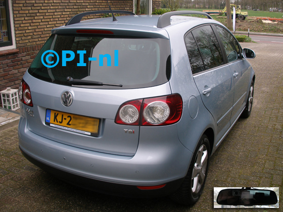 Volkswagen Golf (5) Plus uit 2008. De display (set A 2010) werd in de middenconsole gemonteerd.