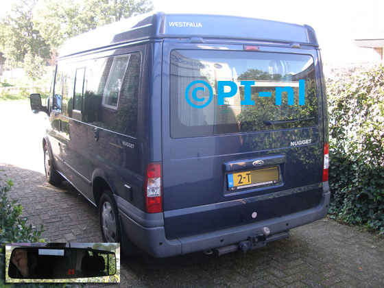 Parkeersensoren (set C 2019) ingebouwd door PI-nl in een Ford Transit Nugget Westfalia camper met canbus uit 2011. De display is de spiegeldisplay. Een kapotte Bosch-parkeersensorenset werd vervangen.