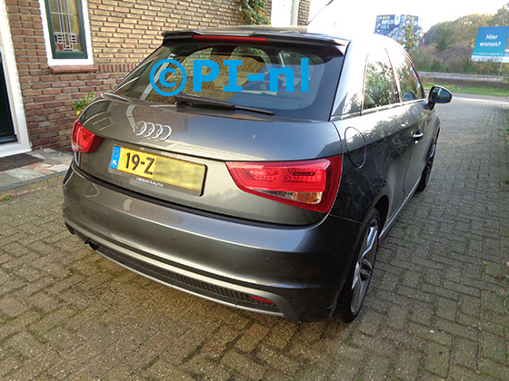 OEM-parkeersensoren (set H 2020) ingebouwd door PI-nl in een Audi A1 Sportback S-Line met canbus uit 2013. De pieper werd voorin gemonteerd.
