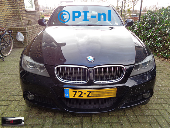 OEM-parkeersensoren (oem-set 2018) ingebouwd door PI-nl in de voorbumper van een BMW 320i GT uit 2014. De pieper werd verstopt.
