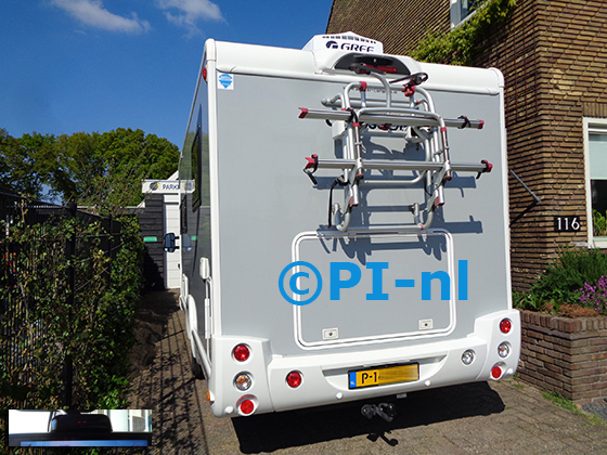 Parkeersensoren (set A 2022) ingebouwd door PI-nl in een Fiat Ducato Chausson Titanium 738 XLB camper met canbus uit 2017. Er werden standaard witte sensoren gemonteerd. Er werd een achteruitrij-pieperlamp gemonteerd.