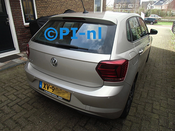 Parkeersensoren (set E 2024) ingebouwd door PI-nl in een Volkswagen Polo met canbus uit 2019. De pieper werd verstopt.