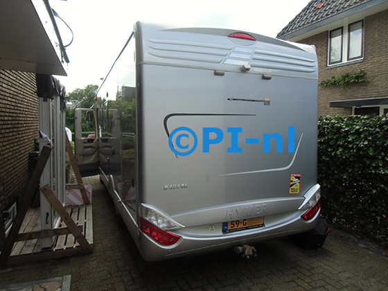 Parkeersensoren (set E 2024) ingebouwd door PI-nl in een Fiat Ducato Hymer B694SL camper met canbus uit 2008. De pieper werd voorin gemonteerd. Er werden standaard zilveren sensoren gemonteerd.