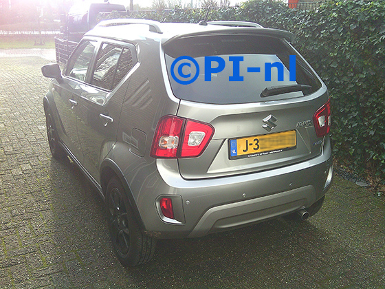 Parkeersensoren (set E 2024) ingebouwd door PI-nl in een Suzuki Ignis Hybrid met canbus uit 2020. De pieper werd achterin gemonteerd. Er werden (tijdelijk) standaard zilveren sensoren gemonteerd.