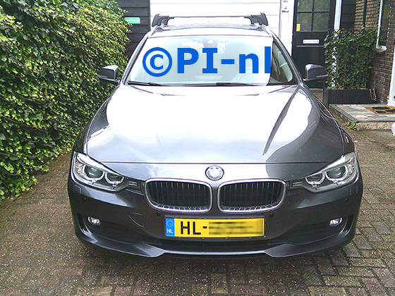 Parkeersensoren (set E 2025) ingebouwd door PI-nl in de voorbumper van een BMW 316D Touring uit 2016. De pieper werd voorin gemonteerd.