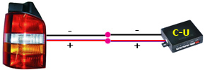 Aansluitschema Normaal / basis