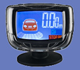 parkeersysteem / parkeersensoren set B (lcd) van Parkeersensoreninbouwen.nl