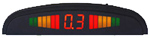 set A: parkeersensoren, led-display, geluid
