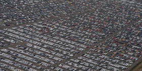 Ruim 1200 auto's... Dat is al meer dan anderhalf voetbalveld vol geparkeerde auto's!