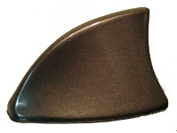 haaienvin-antenne in donkergrijs-metallic